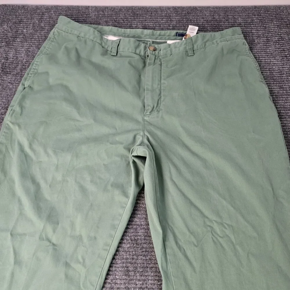 Vineyard Vines Club Pants Men's 40x32 Green Chino Trousers Cotton Preppy Fit